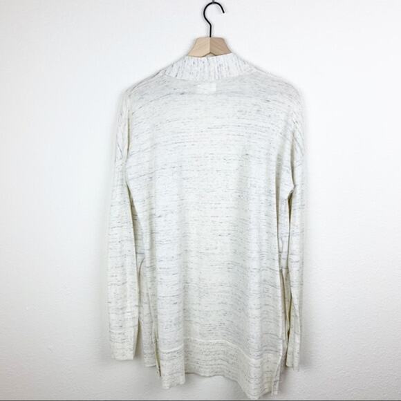 Lou & GreyOatmeal Heathered Long Cardigan - Picture 2 of 7